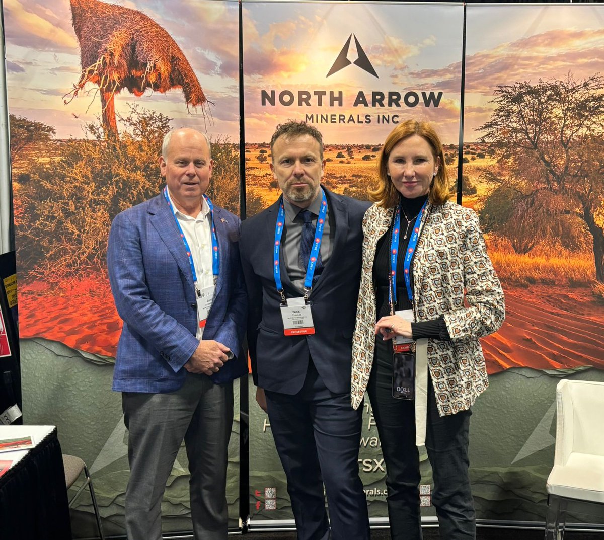 Busy busy 1st day at <a href="/the_PDAC/">The Official PDAC</a> yesterday.  A buzz in all the rooms "like the world has never seen"! NAR are at booth 2113 beside our sister company <a href="/westhaven_inc/">Westhaven Gold Corp.</a> at 2115 in the Investor's Exchange.  Please come by for a Kraaipan #Gold Project #exploration update! #Botswana