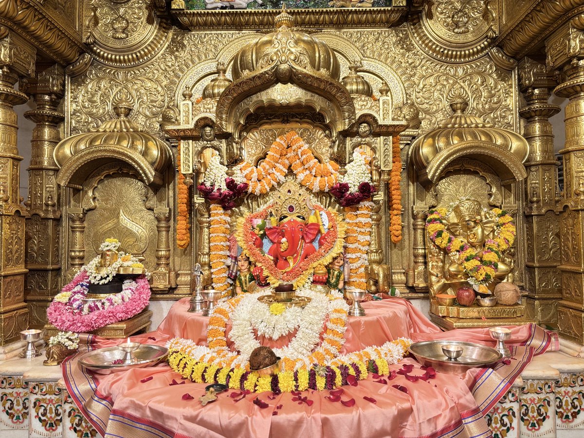 Shree Siddhivinayak Ganapati Temple Trust tweet media