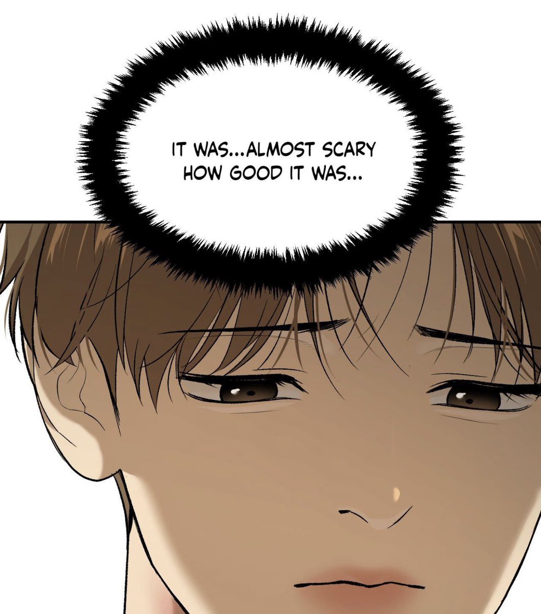 Dan, oh Dan… look at you. The clenched teeth, the bead of sweat — trying so hard not to lean in and kiss JK.
And all those words you mumble, just to convince yourself you can't enjoy JK’s care, his concern, and there is no sign of love. 🙂‍↔️#Jinxmanhwa
