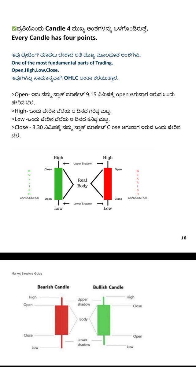 ✅ಷೇರು ಮಾರುಕಟ್ಟೆ ಕಲಿಯುವ ಹಂಬಲವಿದೆಯೇ? 

ಹೊಸಬರಿಗಾಗಿ ಸರಳವಾಗಿ ಅರ್ಥವಾಗುವಂತೆ ನಾನೇ ಒಂದು 'Stock Market Model Book' ಅನ್ನು PDF ರೂಪದಲ್ಲಿ ಸಿದ್ಧಪಡಿಸಿದ್ದೇನೆ. 
ಇದು ನಿಮ್ಮ ಟ್ರೇಡಿಂಗ್ ಜರ್ನಿಗೆ ಸಹಾಯ ಆಗುತ್ತೆ.

ನಿಮಗೆ ಈ PDF ಬೇಕಿದ್ದರೆ -

1️⃣ Follow at <a href="/Sheru_Katte/">ＮａｖｅｅｎＫｕｍａ₹ 📈💰</a>
2️⃣ ಈ ಪೋಸ್ಟ್ ಅನ್ನು Retweet ಮಾಡಿ.
3️⃣ ಕಾಮೆಂಟ್
