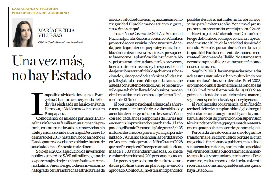 Capitalismo Consciente Peru tweet media