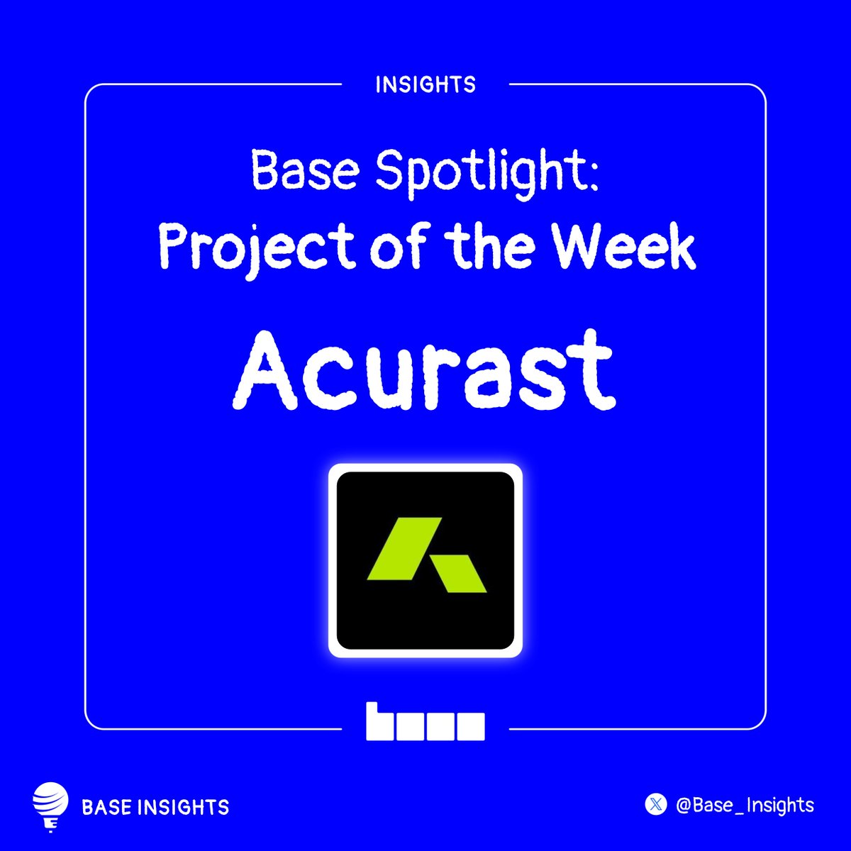 Project of the Week – <a href="/acurast/">Acurast</a>

Acurast is the DePIN infrastructure for the Agentic Web turning 230k+ smartphones into a secure, decentralized cloud for confidential LLM inference, AI agents, and onchain automation, now expanding to <a href="/base/">Base</a> for seamless builder access.

It’s also