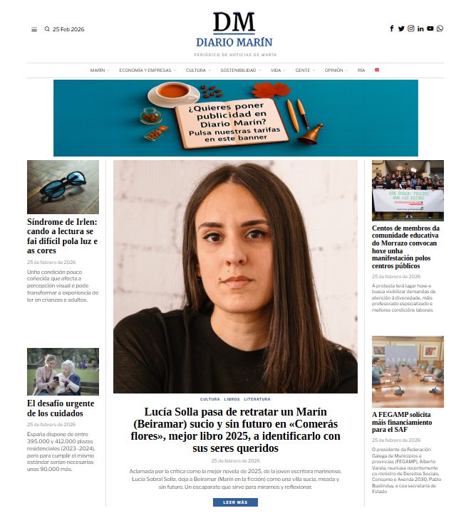 marin_diario's tweet photo. Últimas portadas en @marin_diario https://t.co/9W1uFmMzLh https://t.co/yFUy5Gx6b0