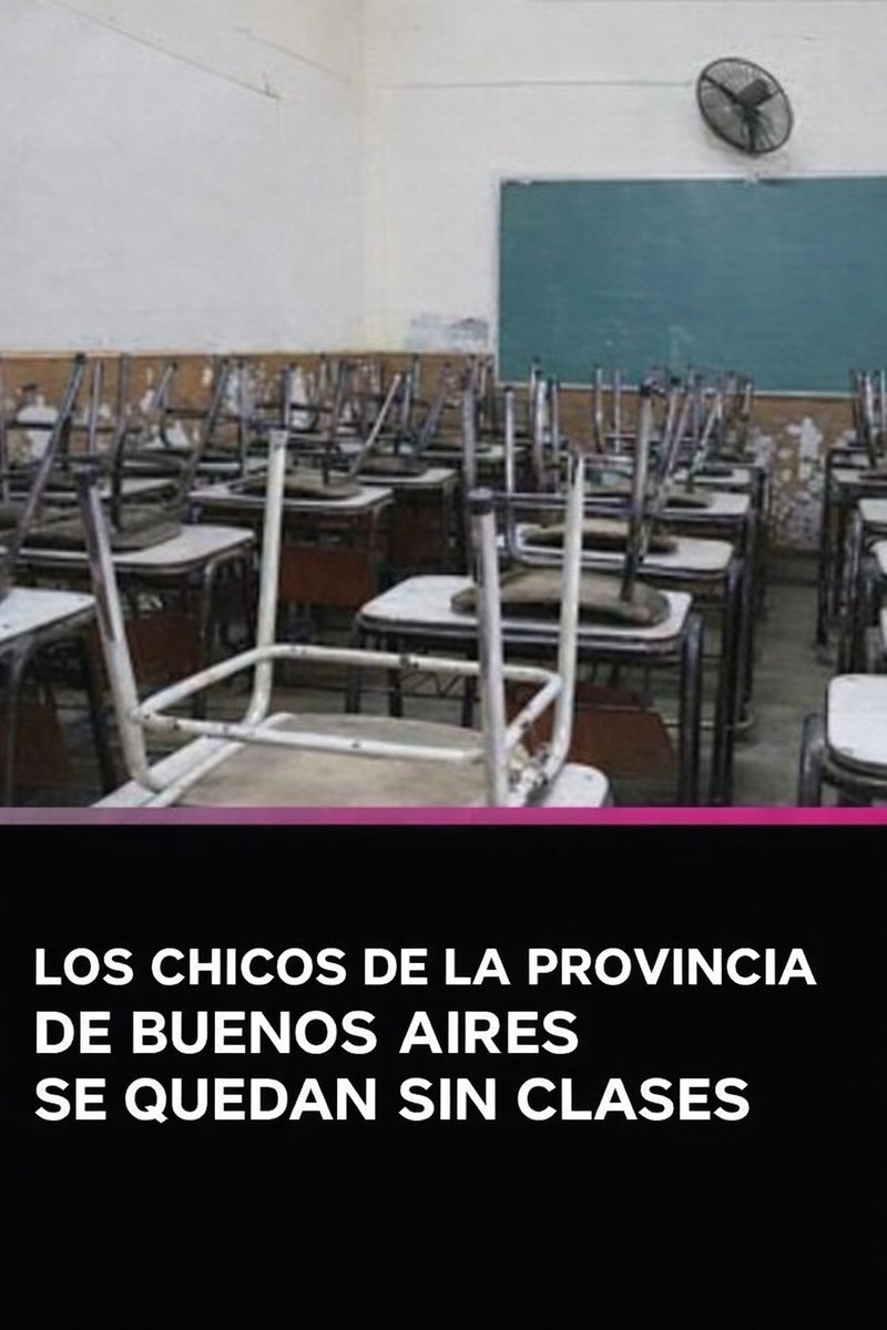 SOBRE EL “PARO” DE BARADEL Y KICILLOF
En la provincia de Buenos Aires las clases no empezaron porque la alianza entre el sindicalista Baradel y el gobernador @kicillofok prefirió dejar a los chicos sin su primer día de escuela por priorizar un conflicto político con el gobierno