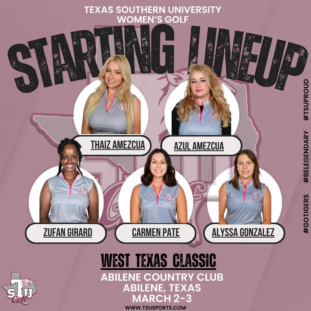 Texas Southern Golf tweet media