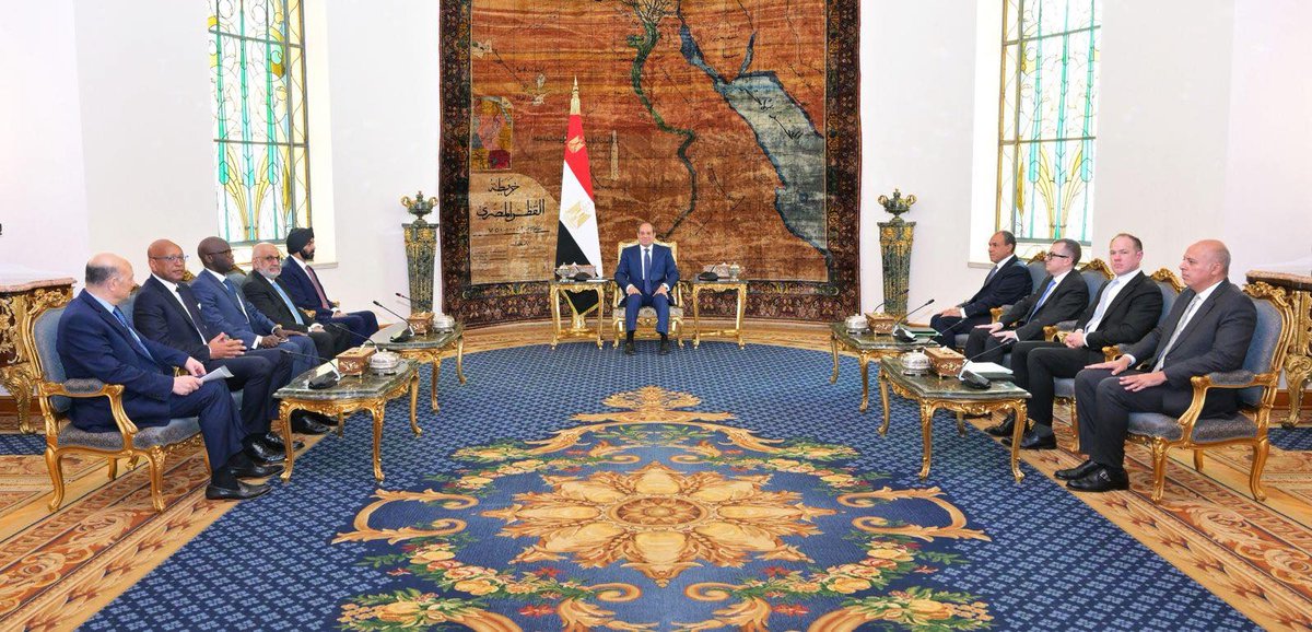 EGPresidency_AR's tweet photo. President El-Sisi Meets the President of the World Bank Group
https://t.co/666rigXkpH https://t.co/G5nkZW0weW