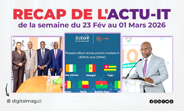 digital_magci's tweet photo. #ActuIT | Récap de l’actualité du numérique de la semaine en Côte d’Ivoire
𝗘𝗻 𝘀𝗮𝘃𝗼𝗶𝗿 𝗽𝗹𝘂𝘀 𝐢𝐜𝐢 : https://t.co/GqY96b0B6R
#Digitalmagci #Afrique #CôtedIvoire #Cyber_défense #Digitalisation #E_commerce #Facture_Normalisée_Electronique #Fintech #Hub2Startup https://t.co/4neNfbpmGR
