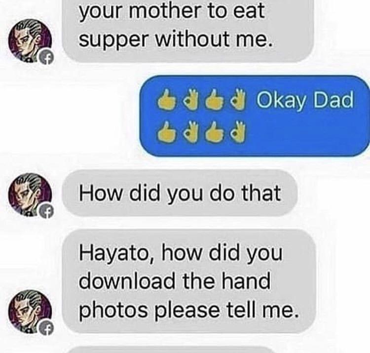 Cursed JoJo tweet media