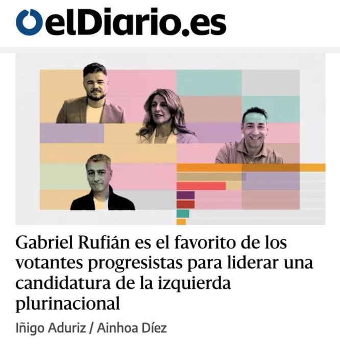 Pensábamos que <a href="/iescolar/">Ignacio Escolar</a> no podía caer más bajo, pero sí, sí puede caer más bajo.
<a href="/IreneMontero/">Irene Montero</a> es la tercera en esa lista, pero, en un acto deshonesto de ética periodística, Ignacio Escolar, la elimina de la foto. Cero profesionalidad por su parte.