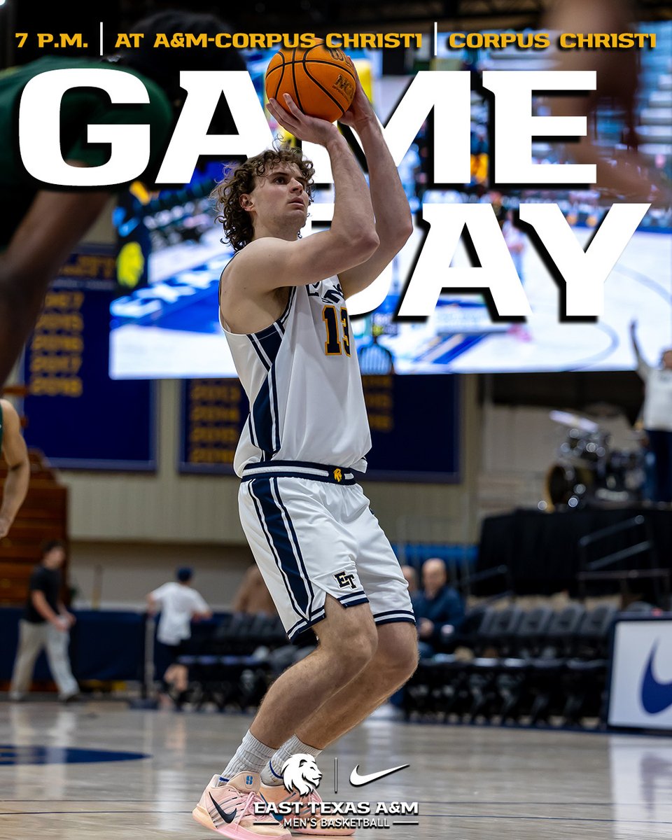 Lion_MBB's tweet image. 🏀GAME DAY!
One last ride against the Islanders! #HailET #LT 

📻: Lion Sports Network (ketr.org)
📊: LionAthletics.com/MBB_Stats 
💻: LionAthletics.com/MBB_Watch