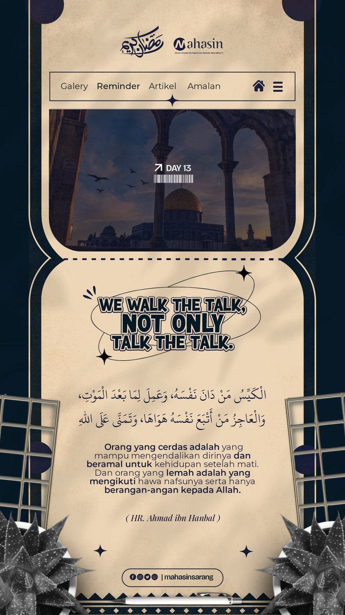 yaanms_'s tweet photo. Mahasin Ramadan47 day 13 https://t.co/7maaxvBADb