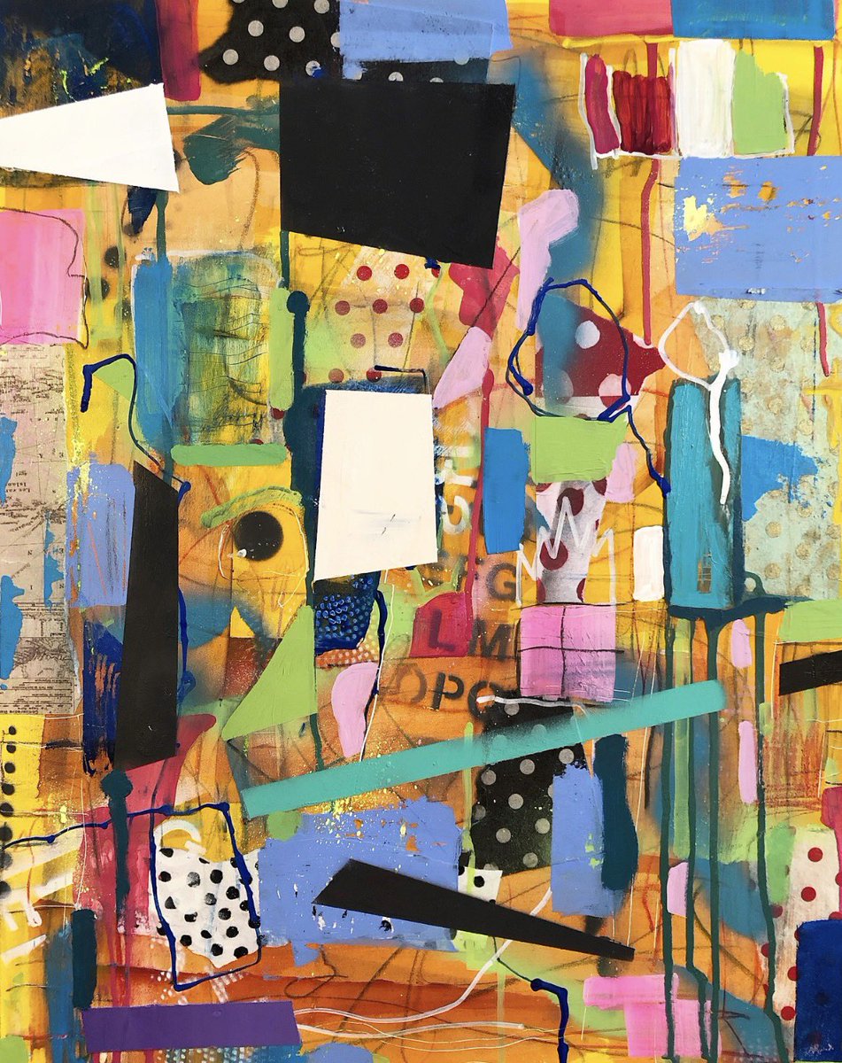 EyauukArt's tweet photo. .
Artist: John McCarthy

“The Ever Spinning Eternity” 
acrylic + collage on canvas https://t.co/8xHvv1xJNg