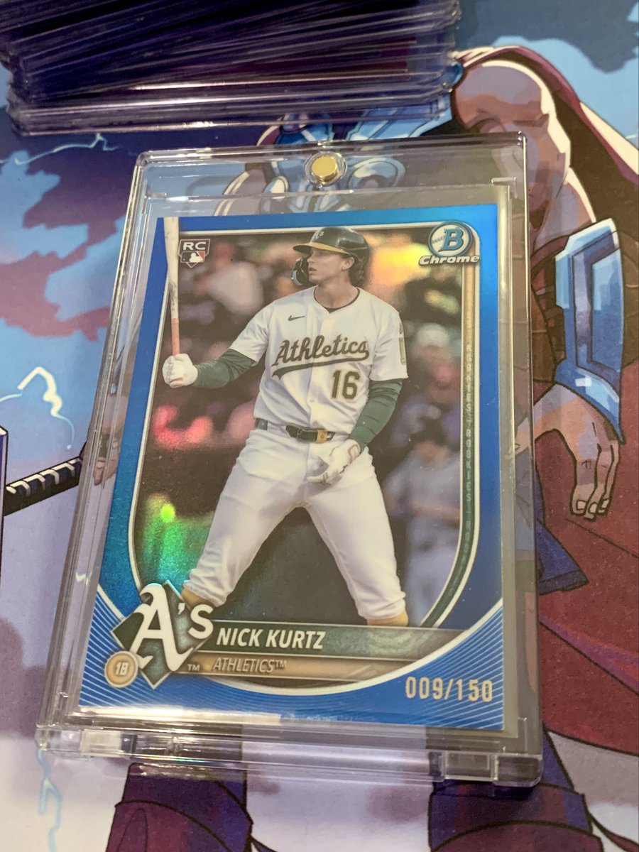 zeroHits86's tweet image. More kurtz. 
#rookieoftheyear
#toppsbowman #nickkurtz