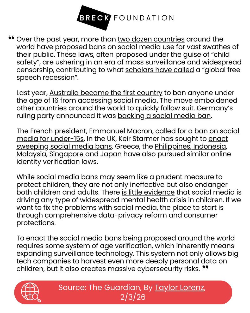 Breck Foundation tweet media