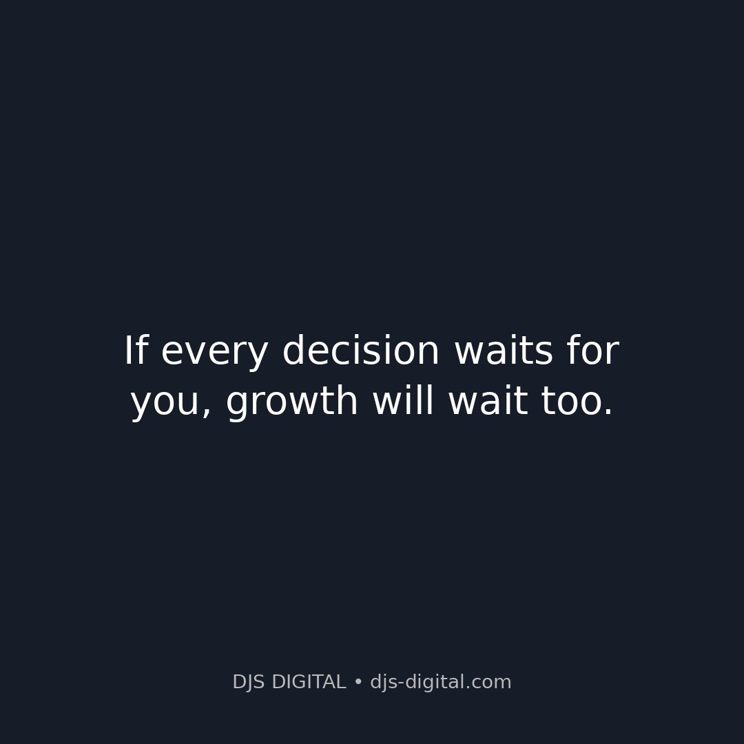 djsdigital1's tweet photo. This connects directly to last week’s post about the calendar bottleneck. Scalable businesses aren’t built on availability — they’re built on clarity and delegated authority.

#Leadership #BusinessGrowth #Execution #EntrepreneurLife #Operations #ScalableGrowth#djsdigital https://t.co/AqHCe1tx14