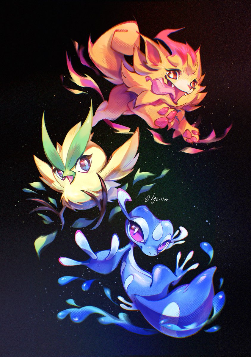 🧡💚🩵
#PokemonWindsWaves