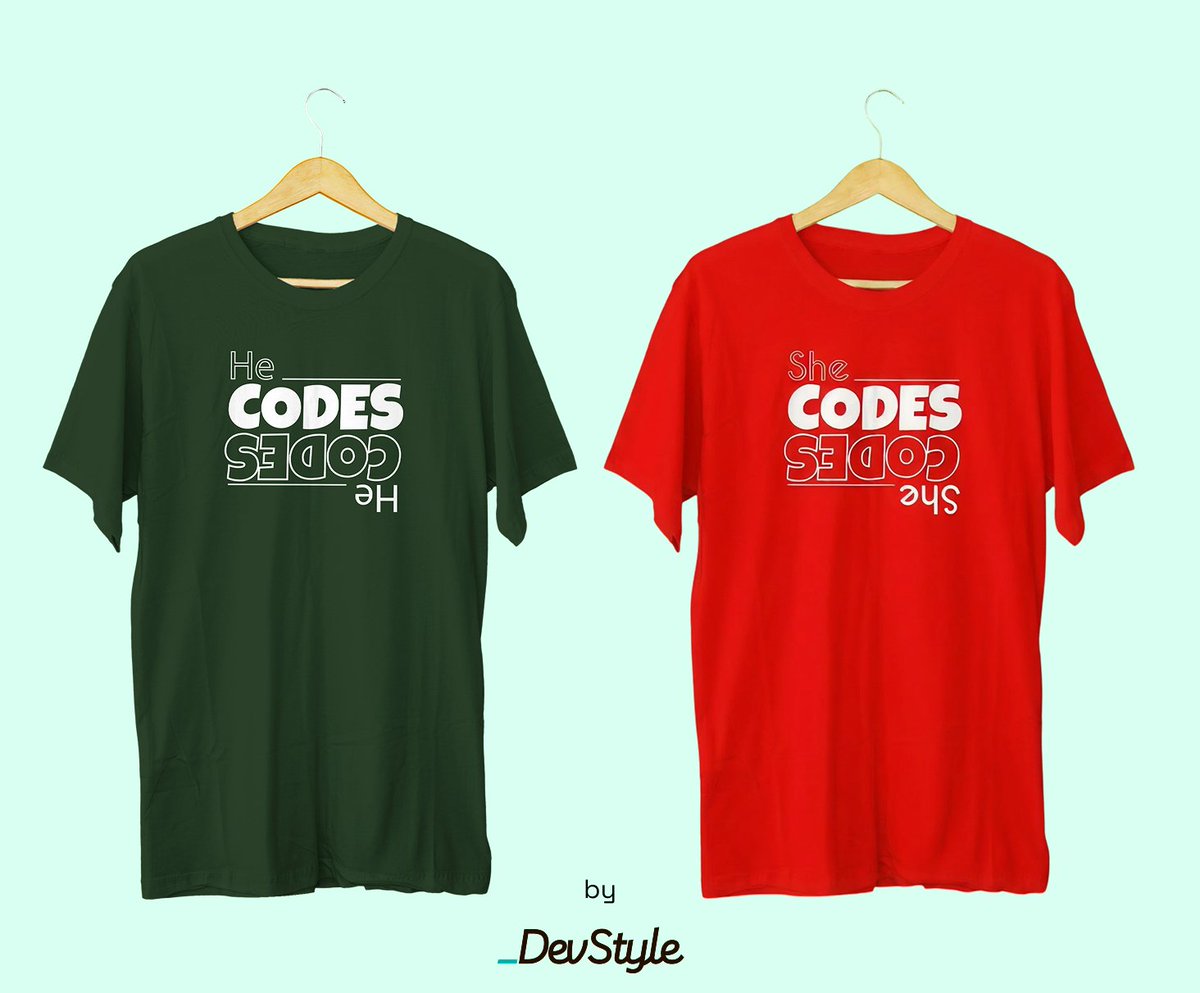 He codes, She codes, You code, I code... In fact ehh,  WE CODE! 🫡💙 
Available📥. 
Message us straight on WhatsApp to get yours 👉🏽wa.me/237654017521

🧑🏽‍💻 dev with style at 𝗱𝗲𝘃-𝘀𝘁𝘆𝗹𝗲.𝗰𝗼𝗺🛍️
#code4LIfe #devstyle #cameroun #Developers #DevCommunity