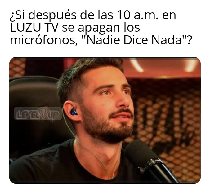 JonatanIrusta93's tweet photo. Los primeros memes de #LUZU2026 con las caras de los integrantes de #nadiedicenda @cmdeluzu 
Hoy presento las "Occhia-preguntas".
@NicolasOcchiato 
Espero que les guste https://t.co/NQfVmsHb9Z