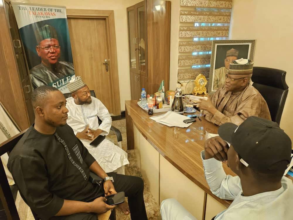 ComradeSylva's tweet photo. Earlier today, I had a brief stop by the Abuja home of a former foreign affairs minister, former executive governor of Jigawa state, founding member of PDP, revered politician and charismatic leader of the Talakas, His Excellency, Dr. Sule Lamido, for a private chat. I was filled https://t.co/ZkmlMXUirw