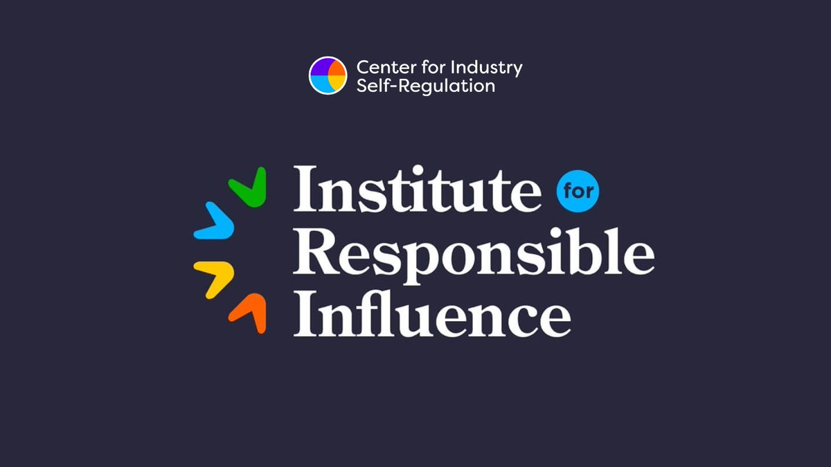 Center for Industry Self-Regulation tweet media