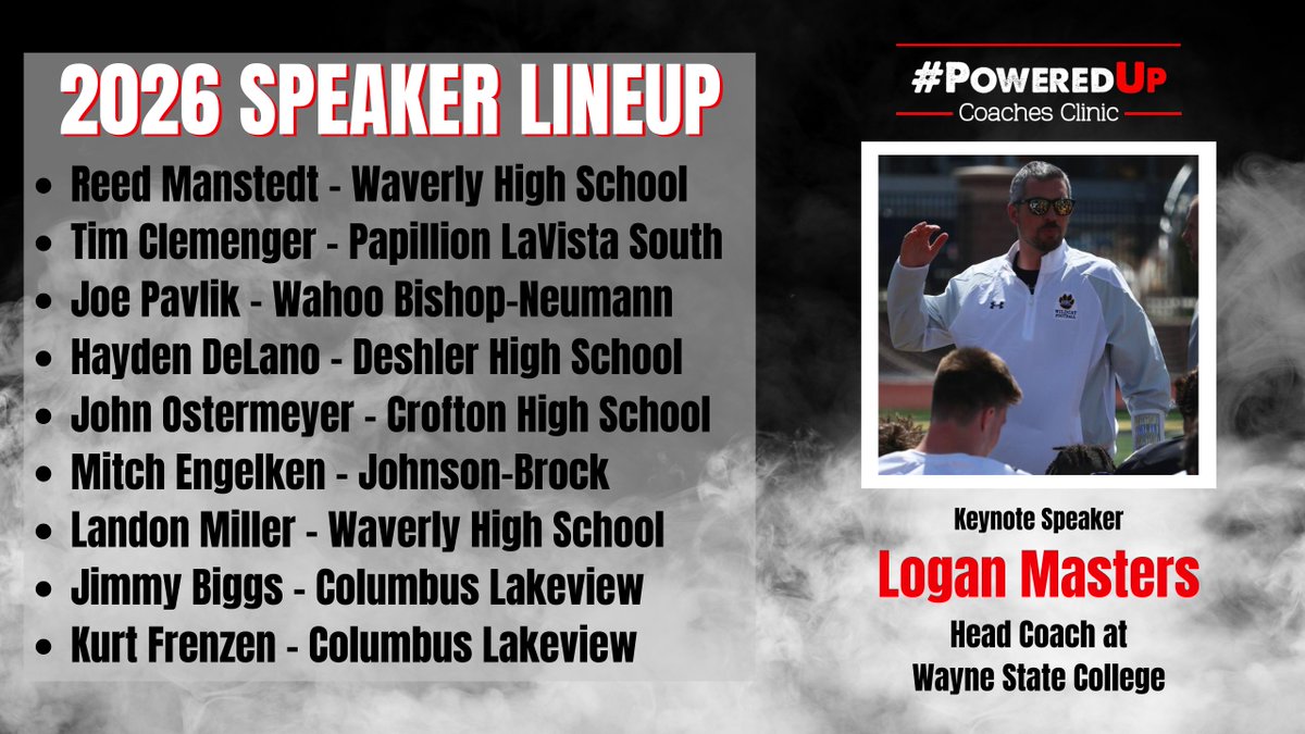 AGBluejayFball's tweet photo. 5 Days Away @PoweredUpClinic in Ashland!
Great Speakers, Food, Vendors, Opportunity!
Kurt Frenzen and Jimmy Biggs, Columbus Lakeview - Offensive and Defensive Breakout Session
🔗https://t.co/Nb894z1hKR https://t.co/W8JBUVw1jX