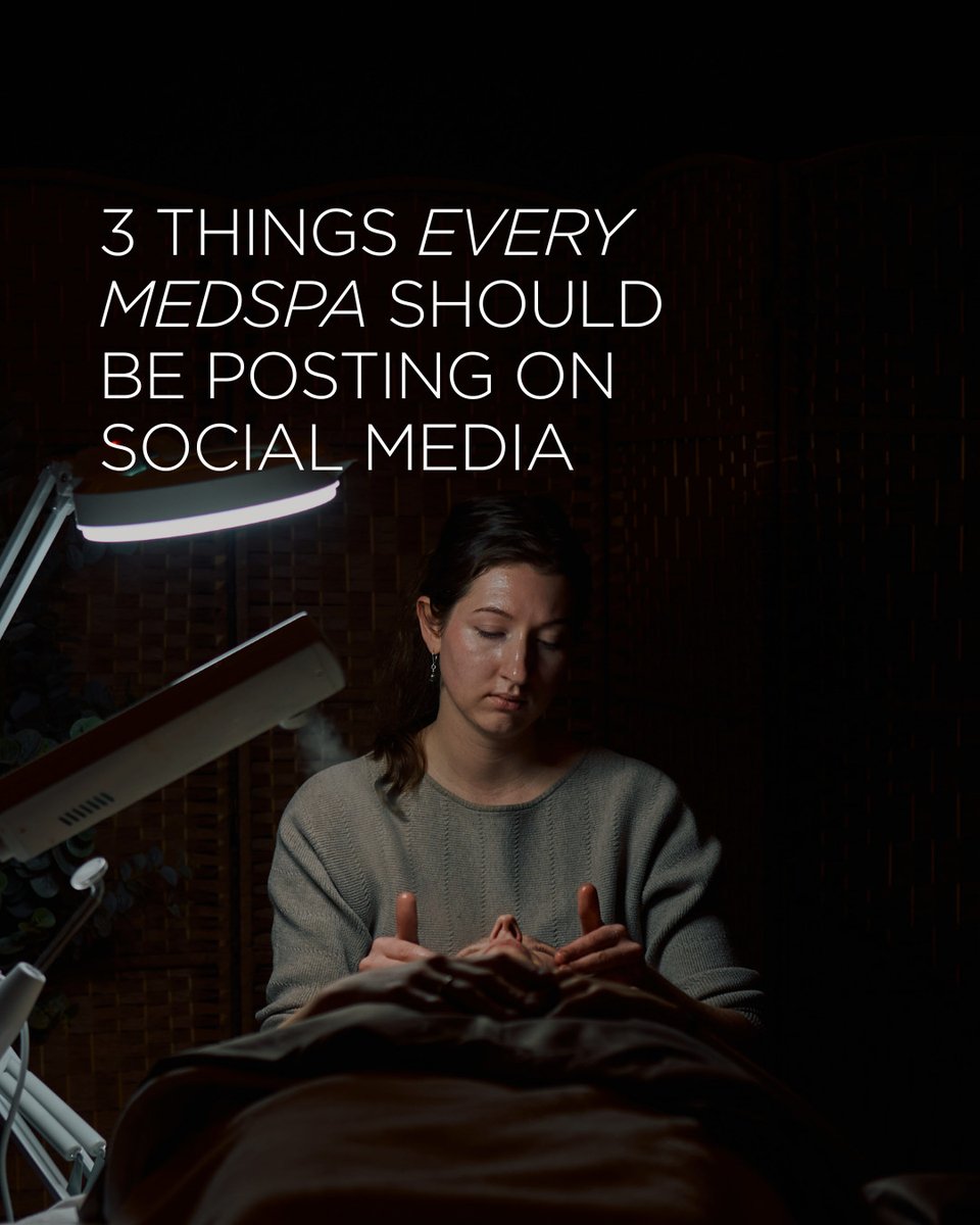 LexiDesignSpas's tweet photo. The most engaging medspa feeds aren’t complicated: show real results, let your team do the talking, and jump on trends that fit your brand (not trends for trends’ sake). Simpler, stronger, and way more credible. ✨ #spasocialmedia https://t.co/J9y3Hig85b