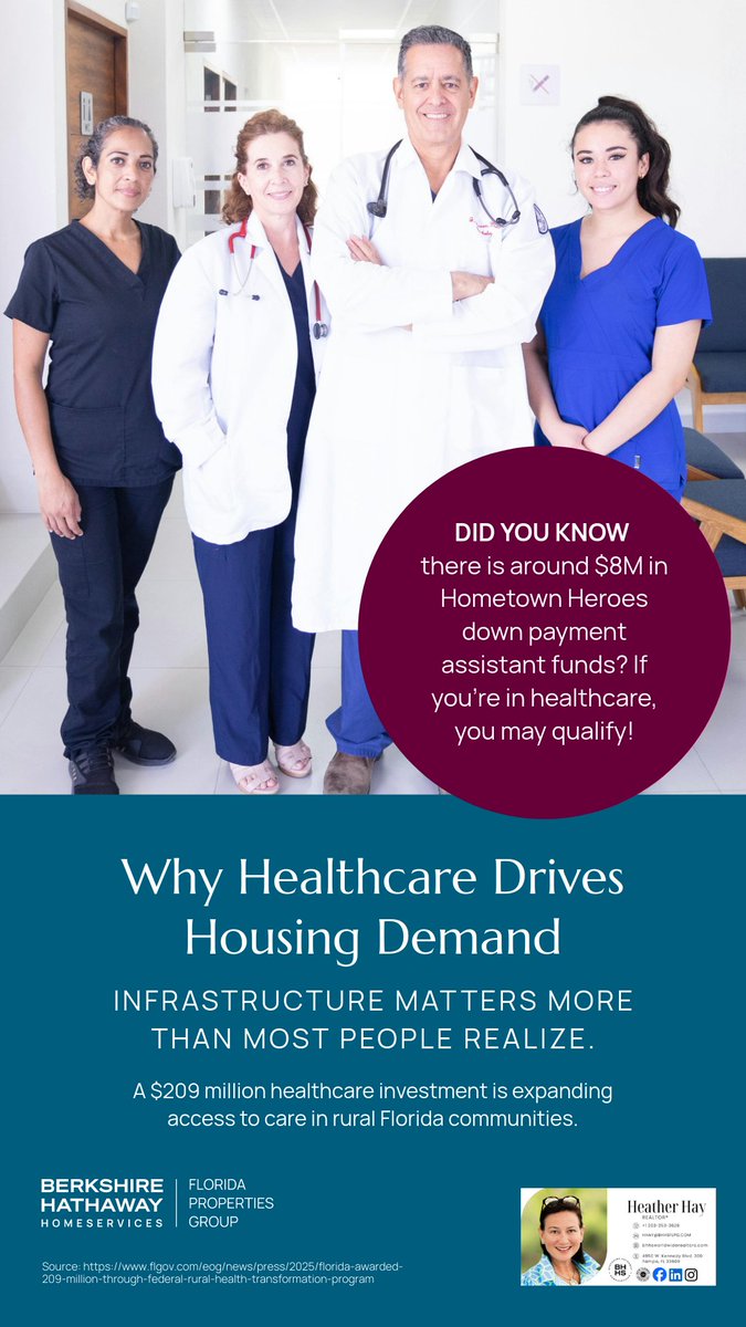 HayRecruit's tweet photo. Hey Doc, Moving to Tampa Bay and thinking about buying a home? I’ve got a great resource for a physician loan program designed just for doctors. 🏡 Let’s connect - call me! https://t.co/0DnmngBd0M