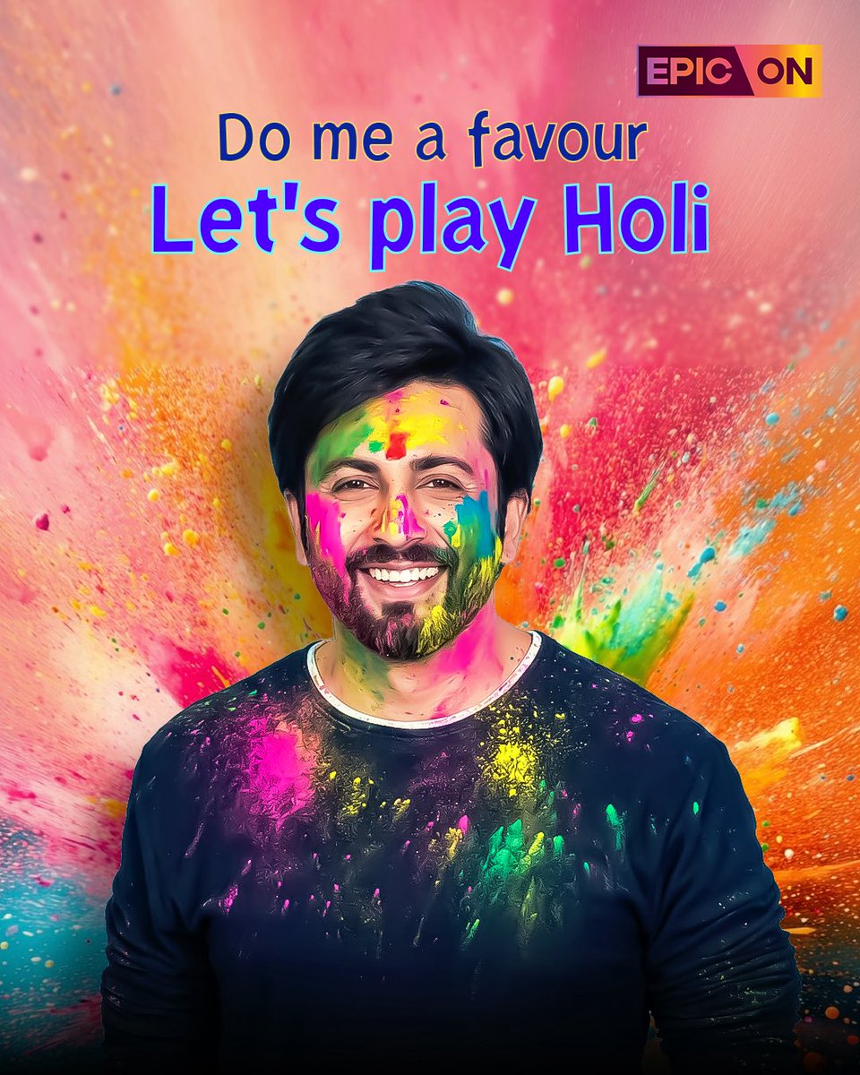 theepicon's tweet photo. All your favourite characters are saying one thing – Do me a favour, let’s play Holi! 🌈✨ So tell us… who are YOU playing Holi with this year?
Epic On
holi celebration, holi 2026, indian festival, holi vibes, play holi with friends
#HoliHai #FestivalVibes #CelebrateTogether #Holi2026 #EpicOn