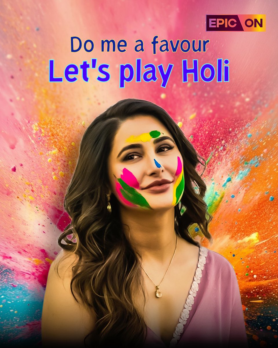 theepicon's tweet photo. All your favourite characters are saying one thing – Do me a favour, let’s play Holi! 🌈✨ So tell us… who are YOU playing Holi with this year?
Epic On
holi celebration, holi 2026, indian festival, holi vibes, play holi with friends
#HoliHai #FestivalVibes #CelebrateTogether #Holi2026 #EpicOn