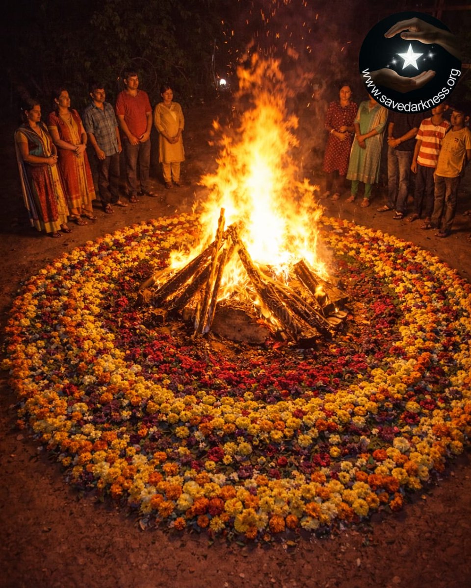 SaveDarknessOrg's tweet photo. Unlike the harsh, white glare of modern LEDs, light has always been warm, gentle, and golden, the soft yellow glow of the sun at dawn, the amber hues of sunset, and the comforting flicker of a bonfire under the night sky. Happy Holi on behalf of https://t.co/YMyTsTlQ0E https://t.co/xOFUhZ55HC