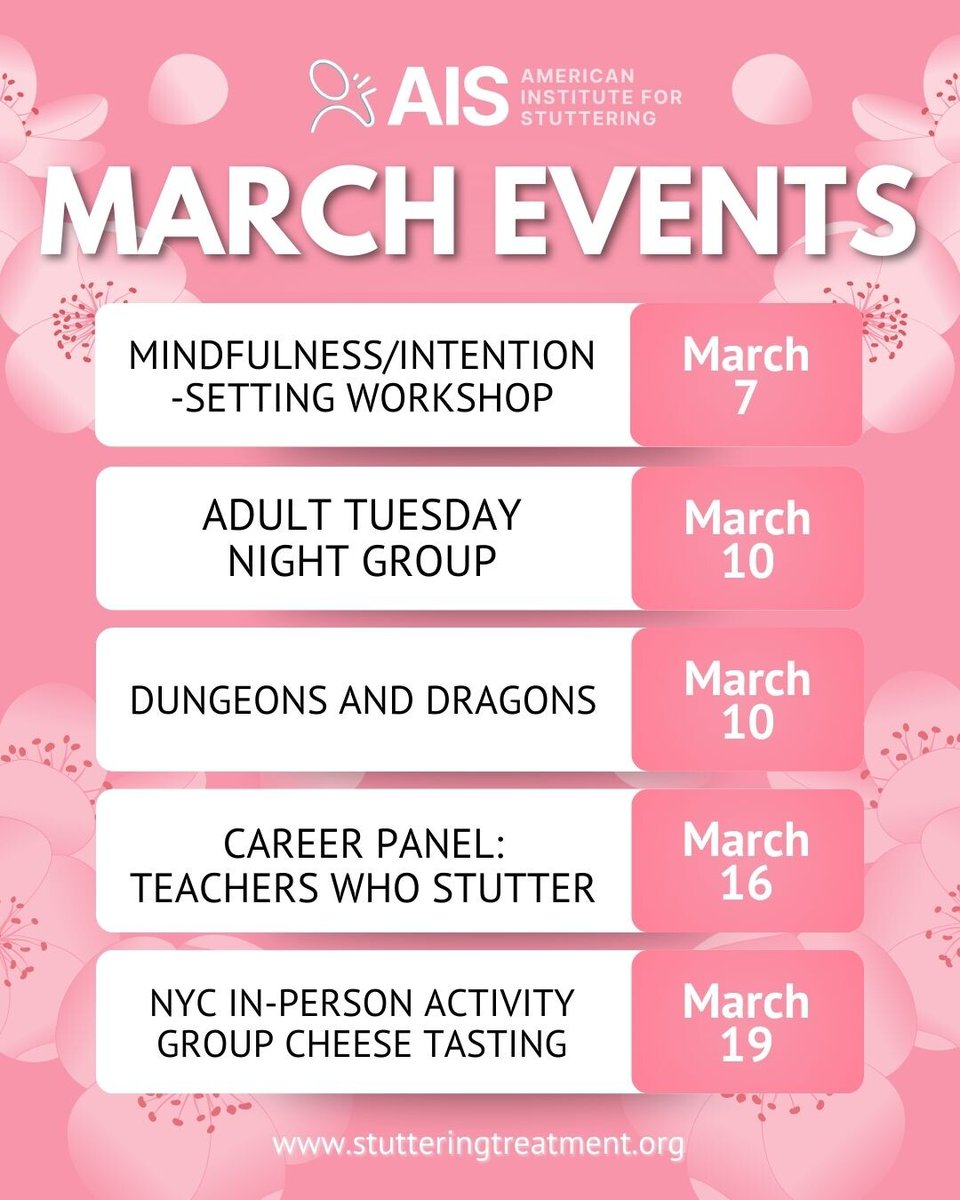 American Institute for Stuttering tweet media