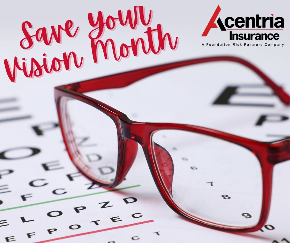 AcentriaAgent's tweet photo. Protecting your vision today means protecting your future. Schedule your eye exam and confirm your insurance coverage is up to date. Need help reviewing your plan? We’re here for you!

#AcentriaInsurance #SaveYourVisionMonth #EyeHealth #VisionInsurance https://t.co/337PWfEyI8