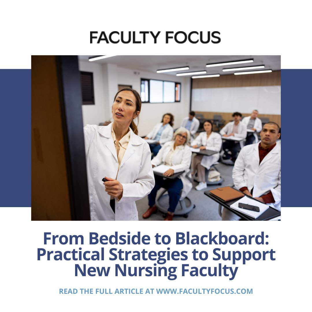 Faculty Focus tweet media