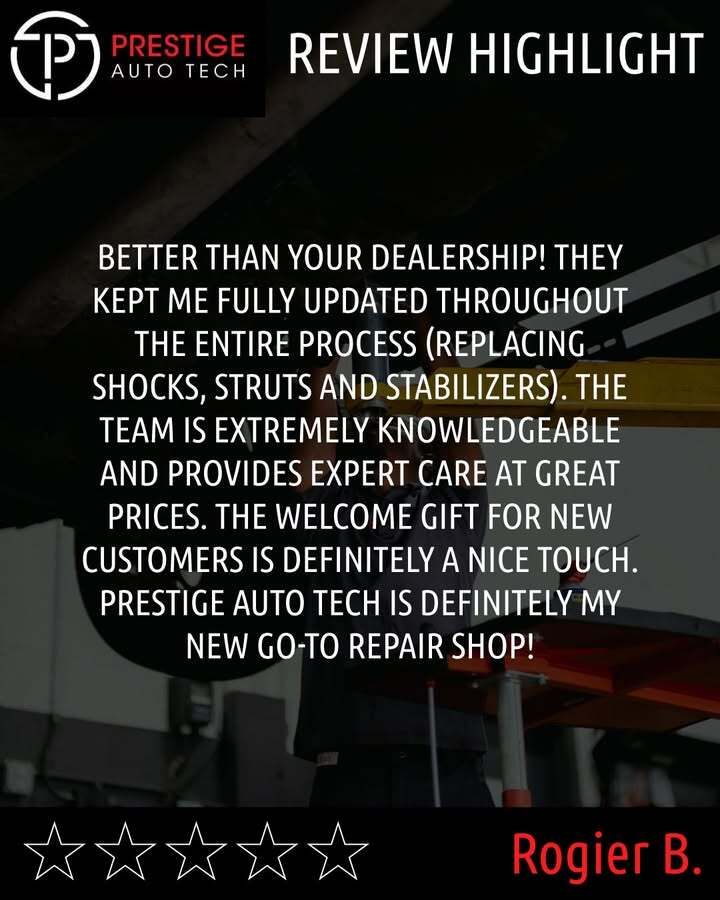 PrestigeAutoPro's tweet image. Thank you, Rogier, for sharing your experience with us at Prestige Auto Tech! We appreciate your trust! bit.ly/44byF5E #PrestigeAutoTech #Miami #KendallFl #PinecrestFL #NorthMiami #PompanoBeach #EuropeanRepair