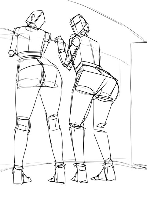 今日は線画3ページ進んだ!🌸(残り71/100)
毎日こういう練習もしてるよ!すべてはもっとえっちな漫画を描くため・・・✨(/ー▽ー)/フフフ 