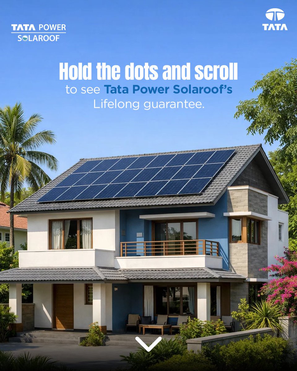 TataPower's tweet photo. Through the seasonal shifts and changing times, Tata Power Solaroof remains Lifelong.

Experience its Lifelong guarantee, best quality solutions, and unmatched expertise.

Find out more: 
https://t.co/yb9mmfeNZF

#TataPower #Solaroof #QualityLifelong #Solar #Interaction https://t.co/NnfP5PXb0m