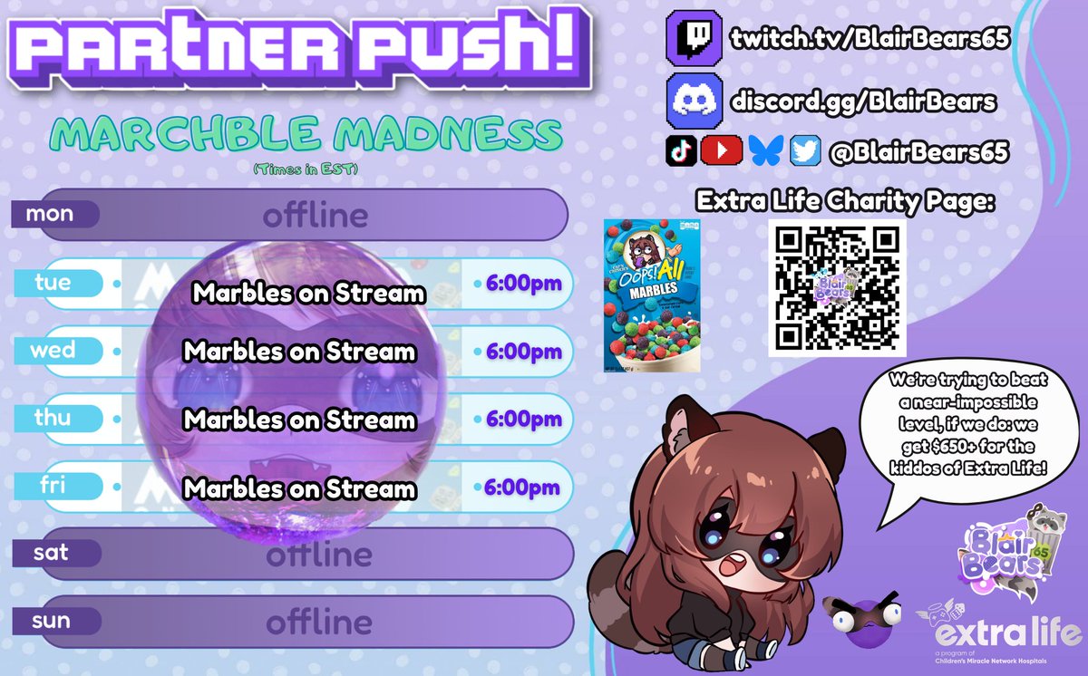 💜BlairBears🦝| Charity Raccoon tweet media