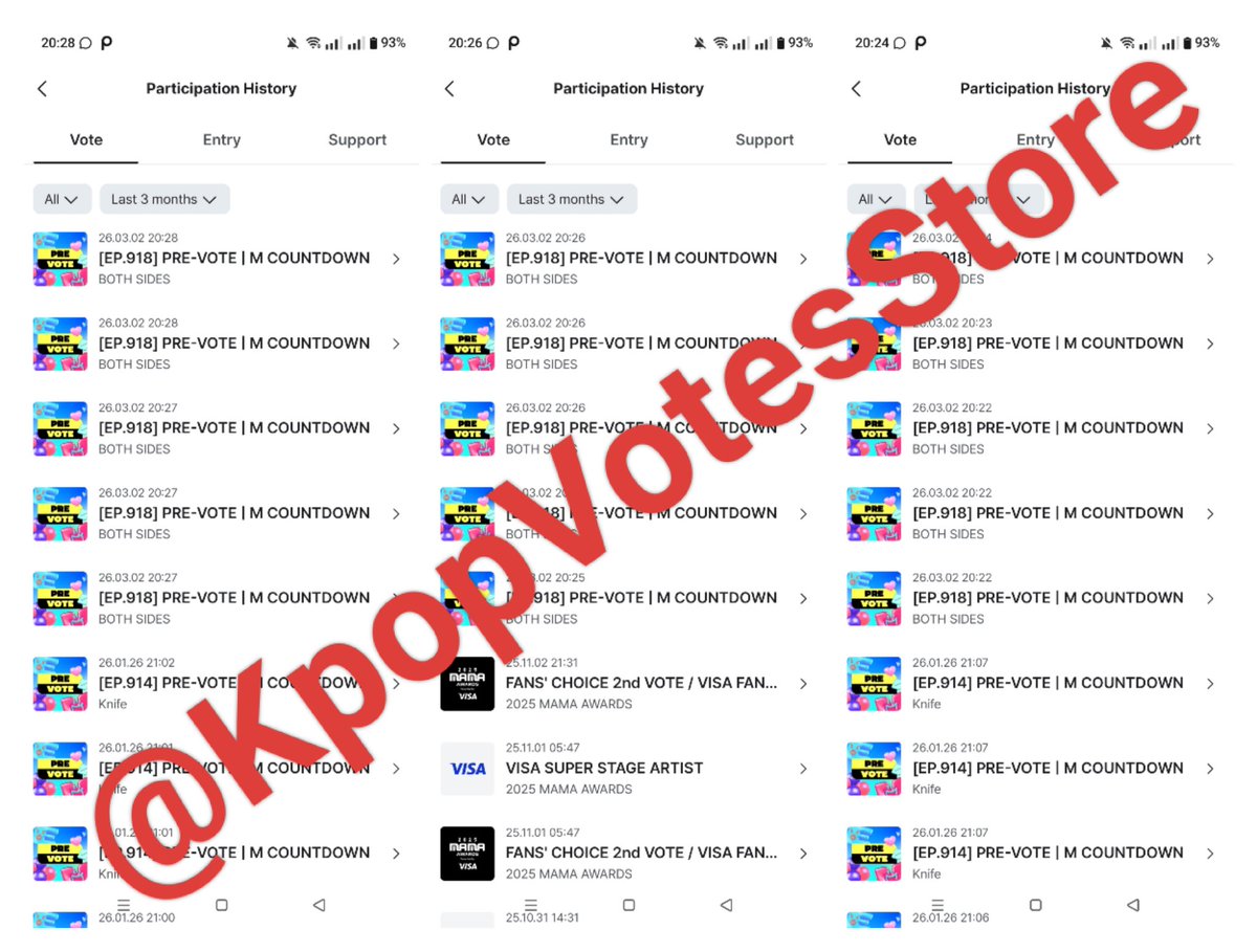 Kpop Votes Store tweet media