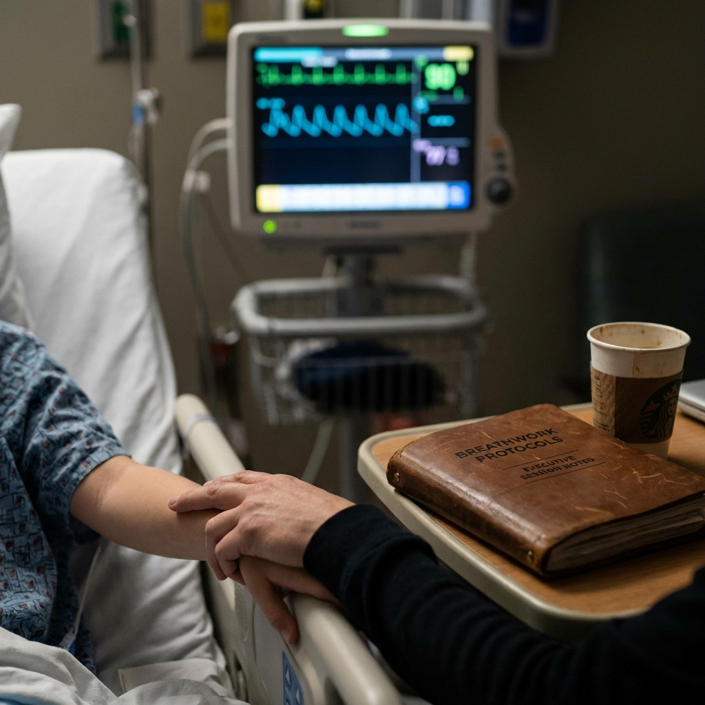 MasterHabits's tweet photo. I went from hospital anxiety to teaching executives calm in 7 minutes. Sitting bedside during my daughter's accident, I couldn't meditate for more than 30 seconds without panic.#HospitalToHealing #AnxietyBreakthrough https://t.co/thuDgxkTkU