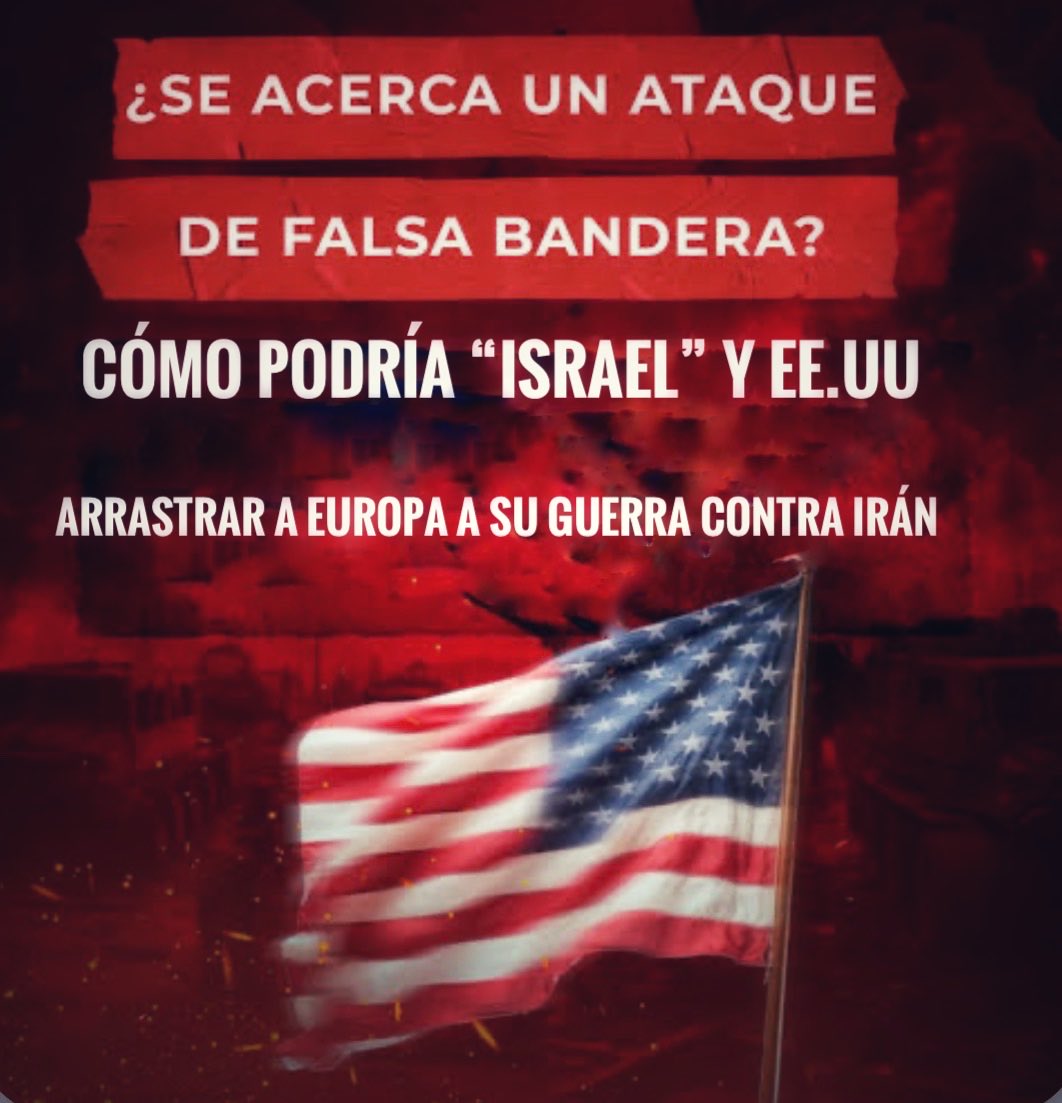 ¡Atención! A quienes les interesa implicar a más países en la guerra de EE.UU/ISRAEL contra Irán. Podrían usar "drones de falsa bandera" en una operación encubierta diseñada para engañar sobre la autoría de un ataque o incidente específico, con propósitos políticos o militares.