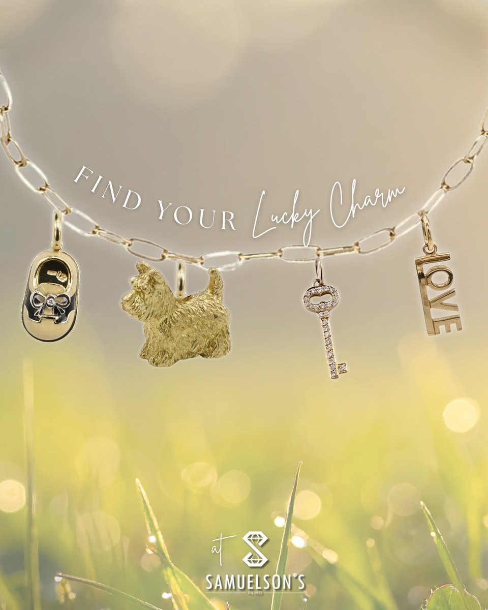 March is all about a little extra luck ✨🍀

Find your lucky charm at Samuelson’s Diamonds. A touch of brilliance never hurts your chances.

Find your lucky charm at Samuelsons: samuelsonsdiamonds.com/shop/ 

#SamuelsonsDiamonds #LuckyCharms #March #MDJewelry