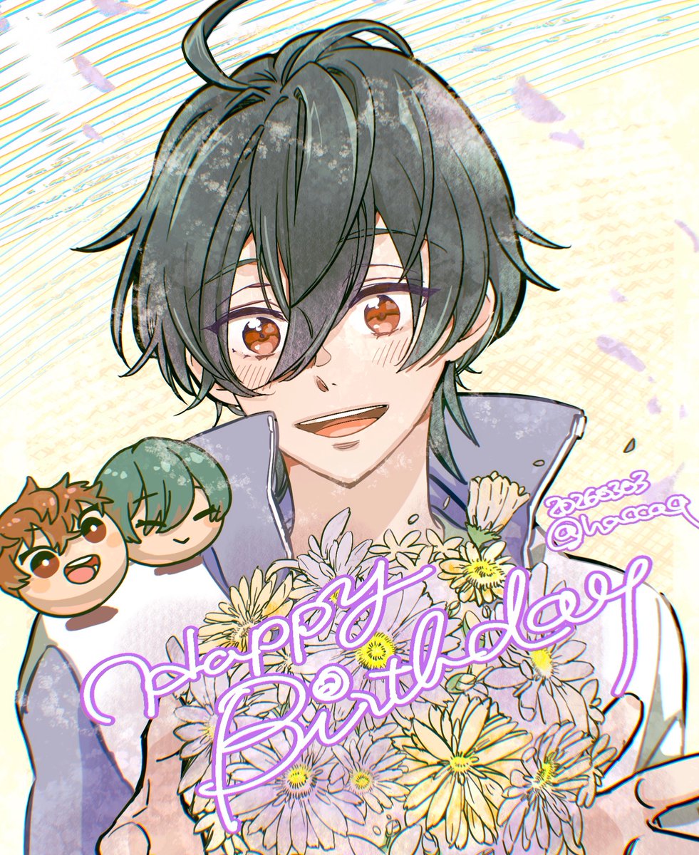 おめでとう〜🎉🍤🥳🫶いくぴ！💐✨☕️ #桐嶋郁弥生誕祭2026 #桐嶋郁弥