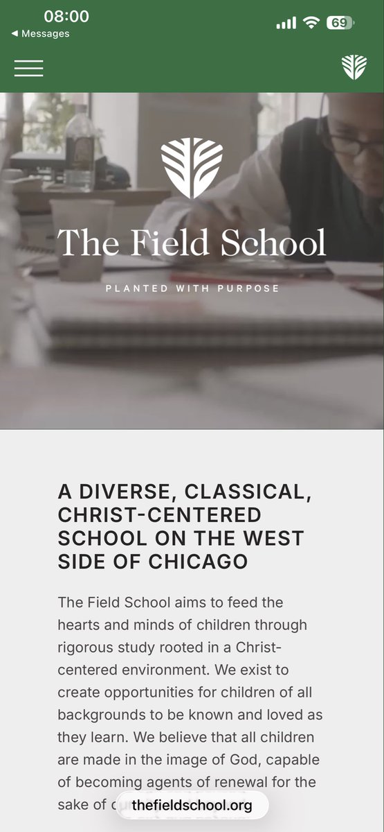 <a href="/DeAngelisCorey/">Corey A. DeAngelis, school choice evangelist</a> Down the street from Douglas High School is The Field School. thefieldschool.org

<a href="/GovPritzker/">Governor JB Pritzker</a> killed the scholarship program that supported kids to attend.

<a href="/TedForIllinois/">Ted For Illinois</a> <a href="/EDSecMcMahon/">Secretary Linda McMahon</a>