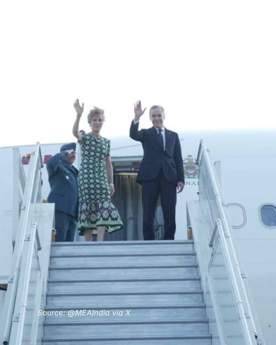 ITGGlobal's tweet image. Canada’s Prime Minister Mark Carney wraps up a productive official visit to India, leaving behind tangible outcomes and a forward-looking agenda for strengthened India-Canada ties. MoS Jitin Prasada saw him off. 

#IndiaCanadaRelations #MarkCarney #JitinPrasada