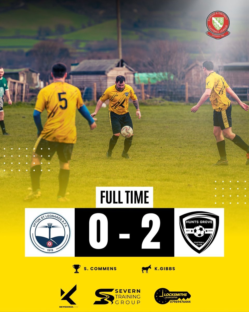Another really strong performance and a well-deserved win on Saturday! Brilliant effort from everyone involved! 

The focus now turns to our County Cup Semi-Final on Saturday! UP THE GROVE! 💛