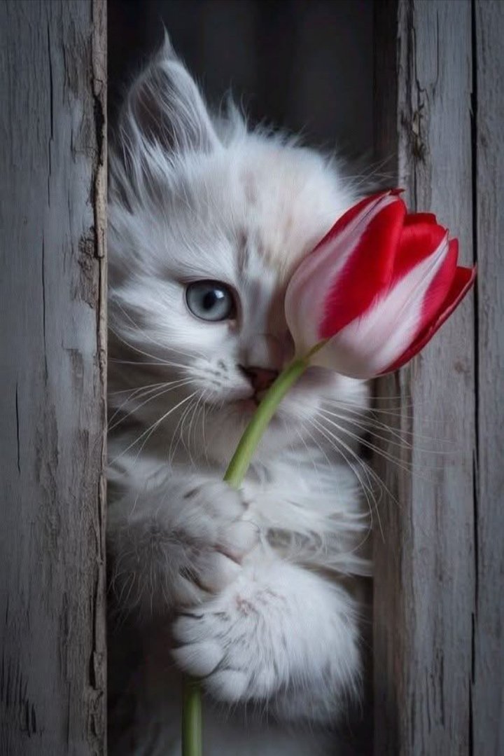 🤍🐈

Beautiful Cat 
So Cute.
🐈🌷