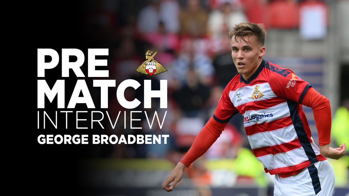 drfc_official's tweet photo. WATCH | George Broadbent discusses the Vertu Trophy semi-final against Stockport County on Tuesday night

🎥
https://t.co/cIpAZwCxoe

#DRFC https://t.co/3cCVStRZBa