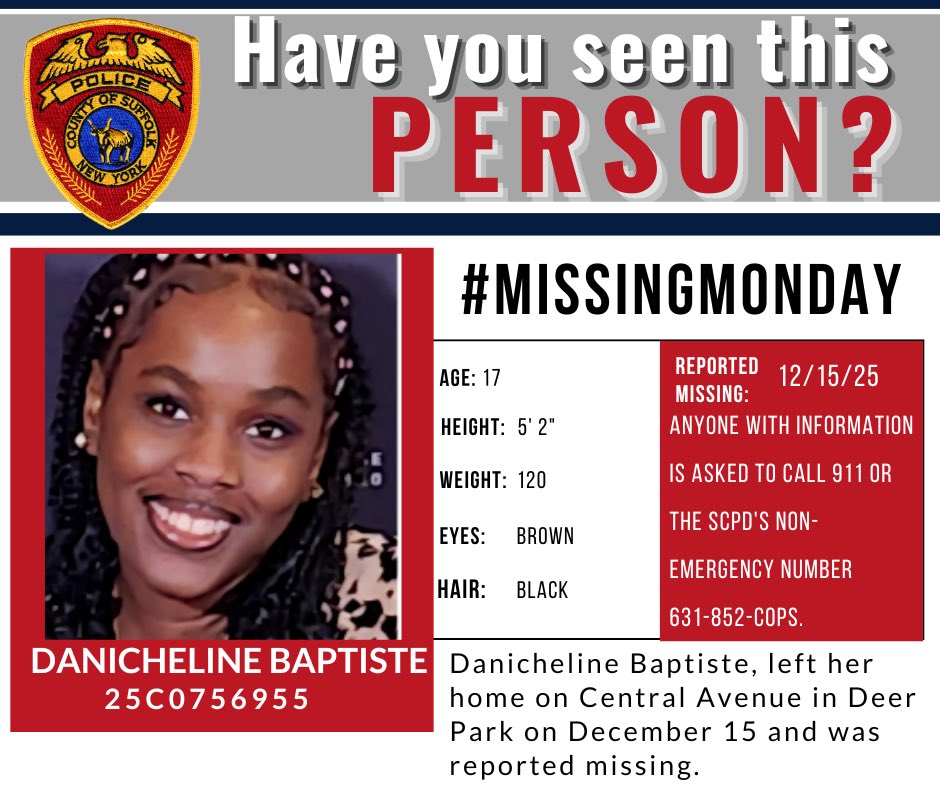 Suffolk County Police Department tweet media