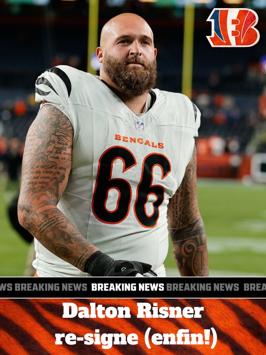 bengalsfansfr's tweet image. Dalton Risner prolonge son contrat!!!