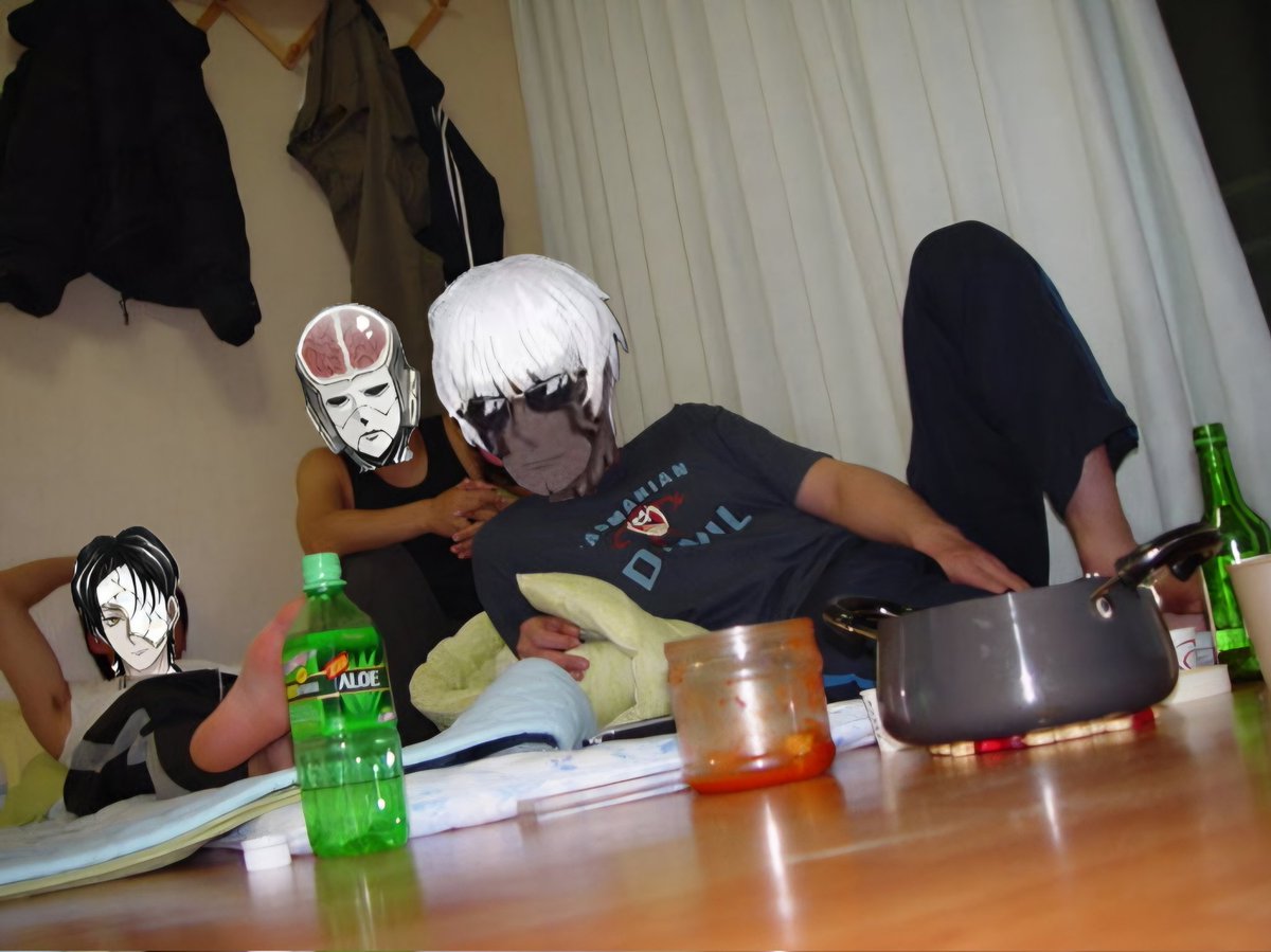 거미집 아비들 우정여행